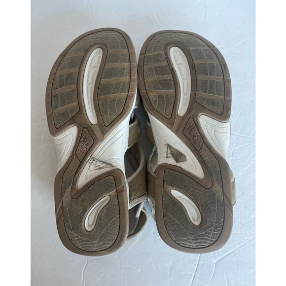 Ryka Grotto Hiking Fisherman Tan & Pink Square Toe Strappy Water Sandals Sz 11W - Picture 11 of 11